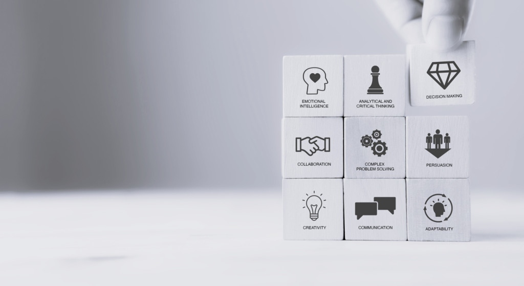 Image of a block of skills relevant to running a business