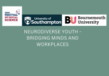 Event title with ESRC festival logo, University of Southampton logo and the Bournemouth University logo