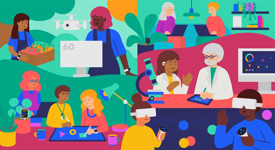 Graphic Exploring Society Together