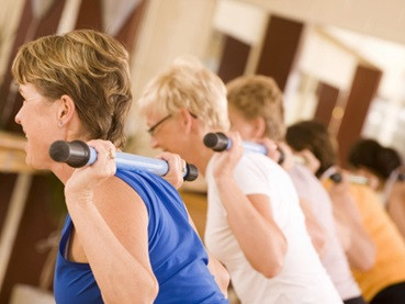 Midlife women strength training