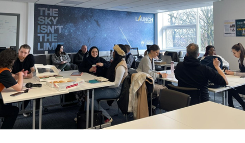 One of our previous workshops in action at our Launch Business Incubator