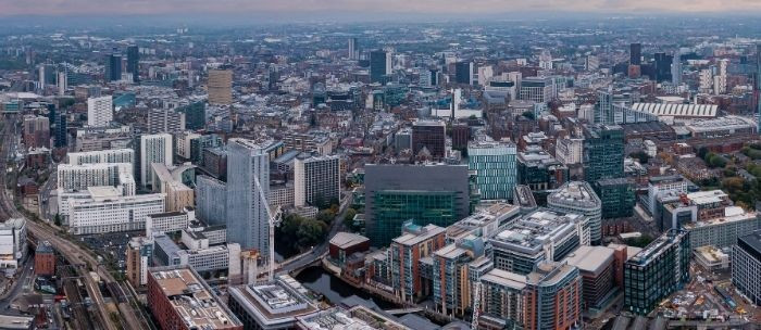 Photograph of Manchester skyline