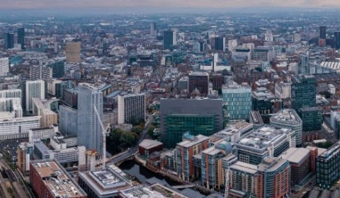 Photograph of Manchester skyline