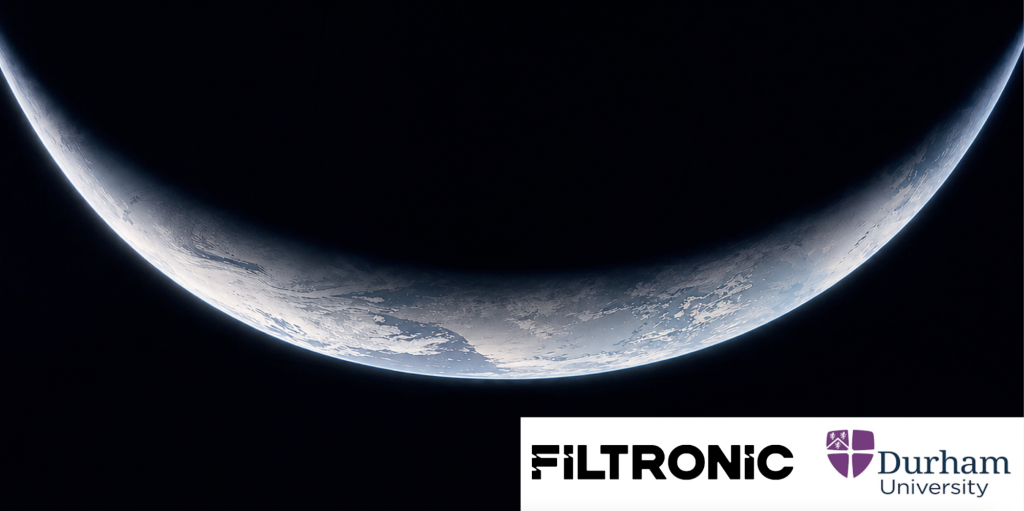 Dark shot of a planet