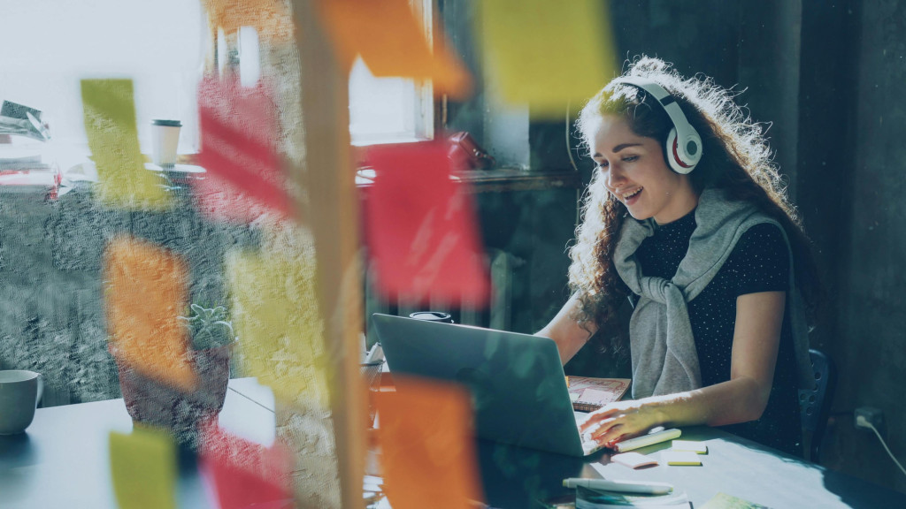young working woman