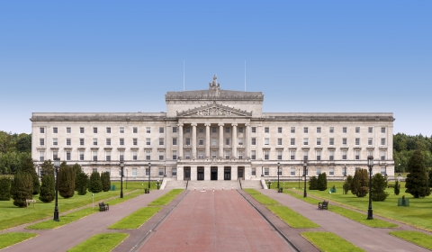 Stormont Building, Parliament Buildings,  home to the Northern Ireland Assembly.