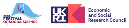 ESRC Festival of Social Science and UKRI Logos